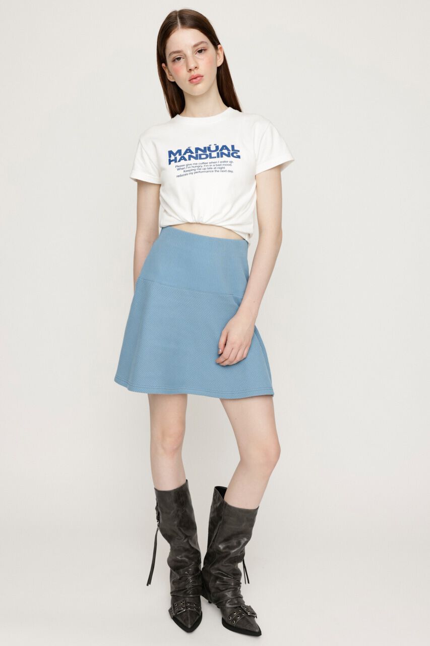 SLY「CROPPED HOODIE FLARE SK 2P」|ワンピース|