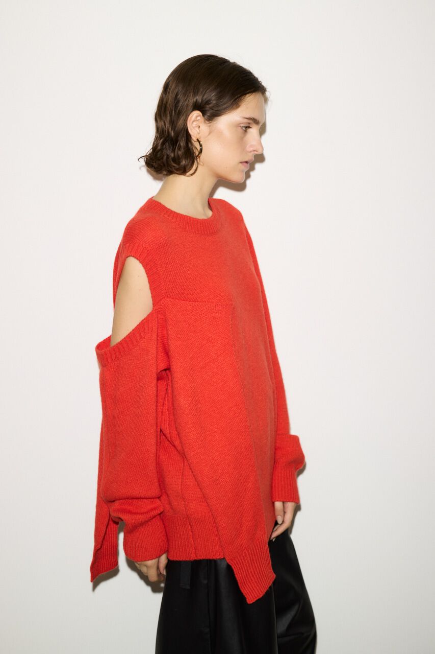 SLY「ARM DESIGN MG トップス」|ニット・セーター|