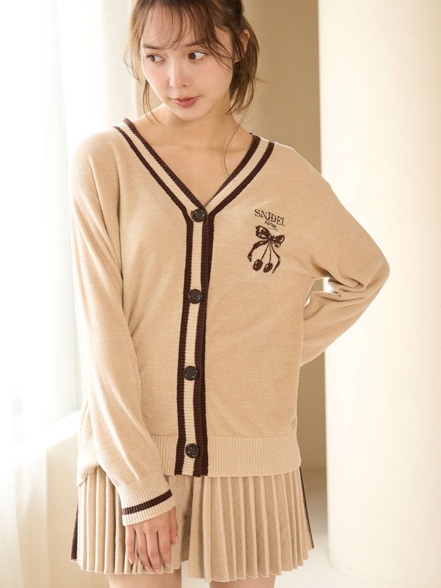 SNIDEL HOME「チェリーシリーズプリーツパンツ」|ルームウェア|