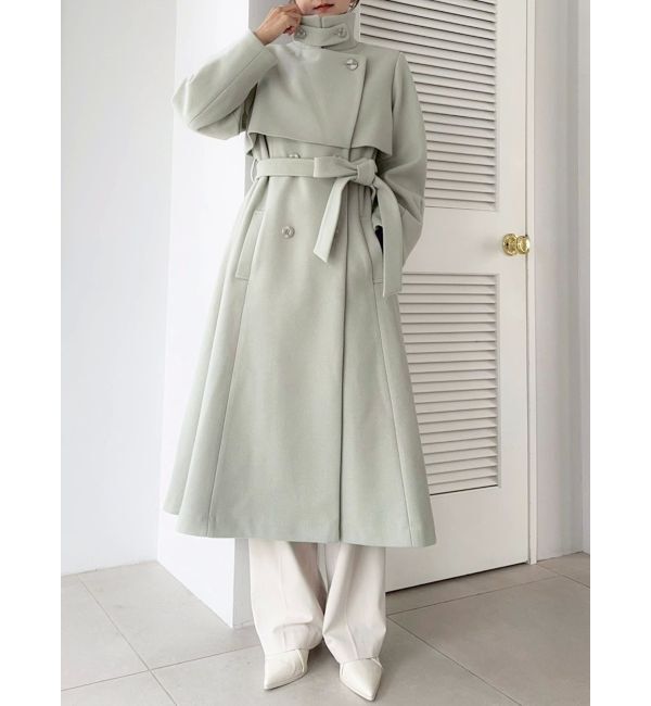 dazzlin「2WAYカラーレディコート」|トレンチコート|