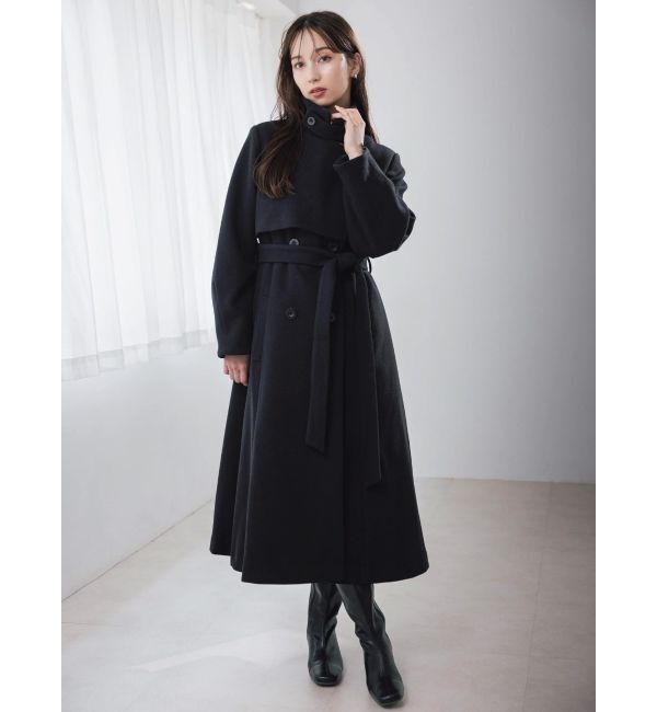 dazzlin「2WAYカラーレディコート」|トレンチコート|