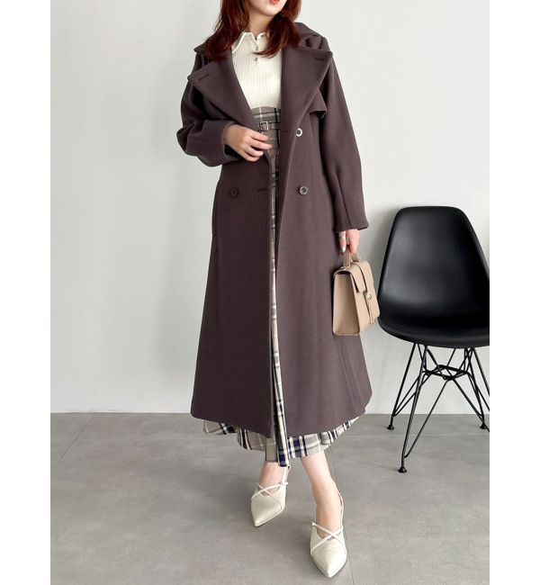 dazzlin「2WAYカラーレディコート」|トレンチコート|