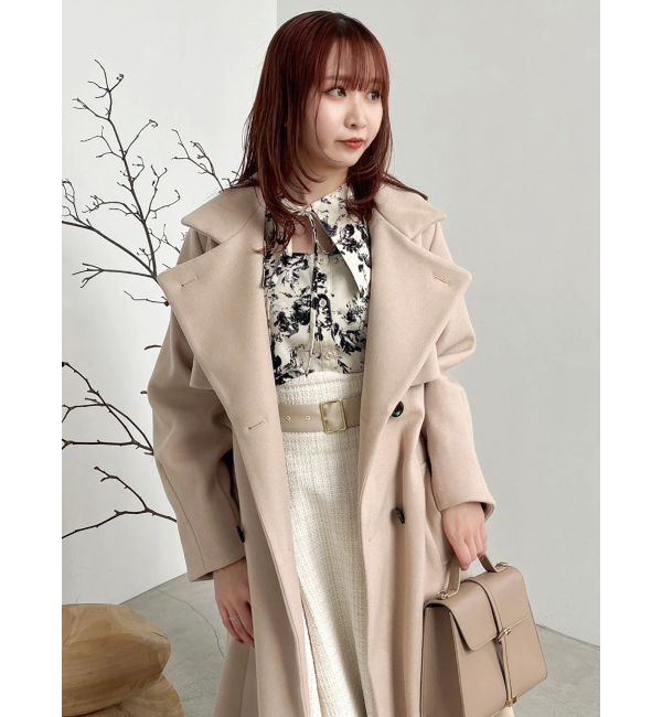 dazzlin「2WAYカラーレディコート」|トレンチコート|