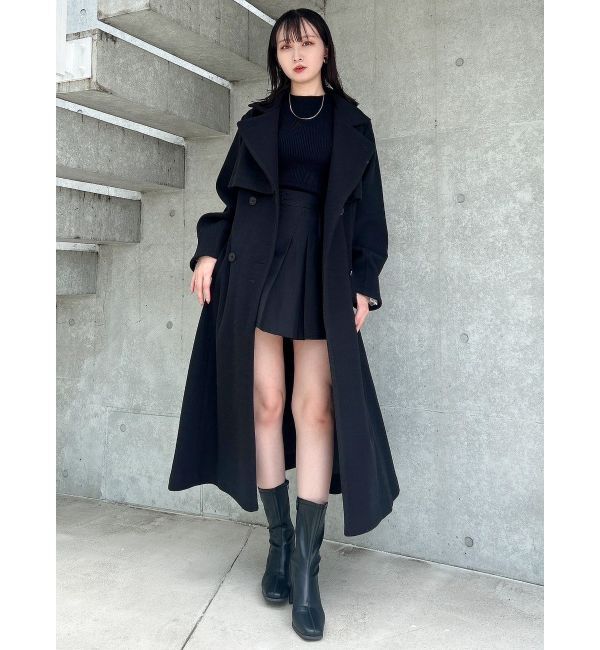 dazzlin「2WAYカラーレディコート」|トレンチコート|