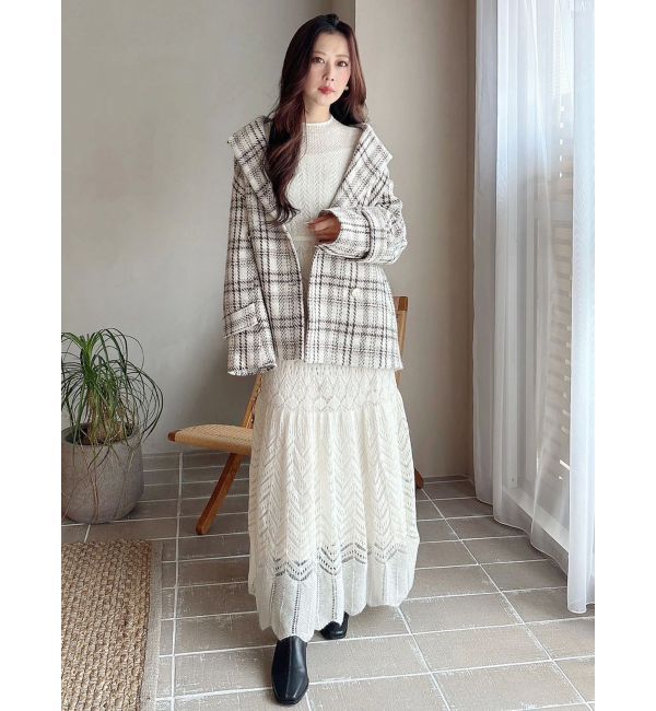 MERCURYDUO「オリジナルロービングチェックPコート」|その他|