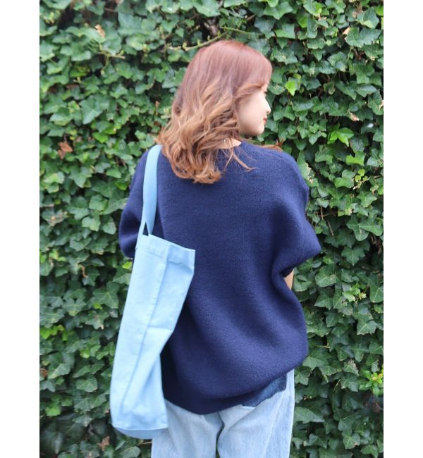 Ungrid「【WEB限定】ロゴルーズニット」|ニット・セーター|