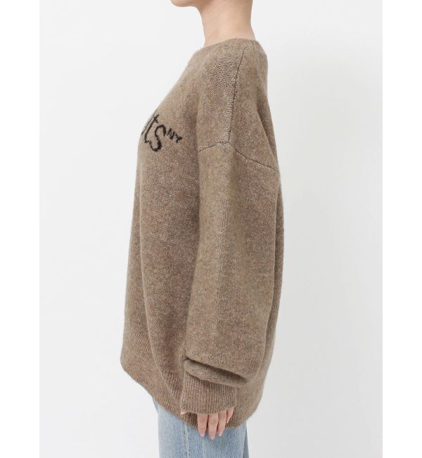 Ungrid「【WEB限定】ロゴルーズニット」|ニット・セーター|