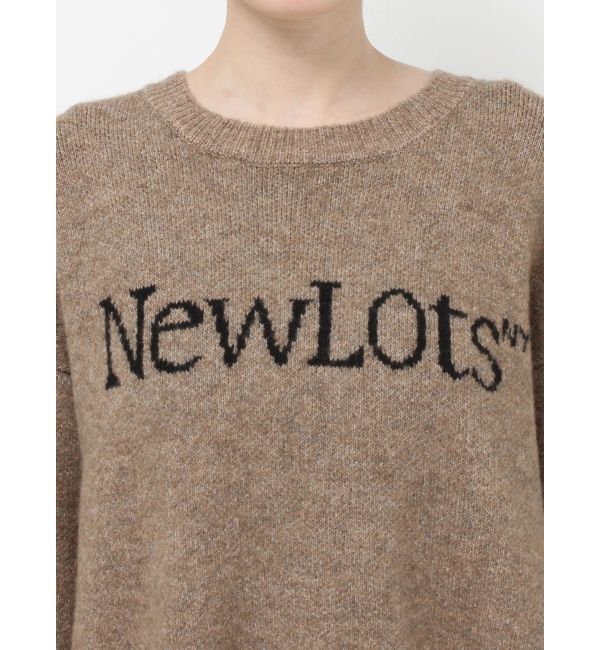 Ungrid「【WEB限定】ロゴルーズニット」|ニット・セーター|