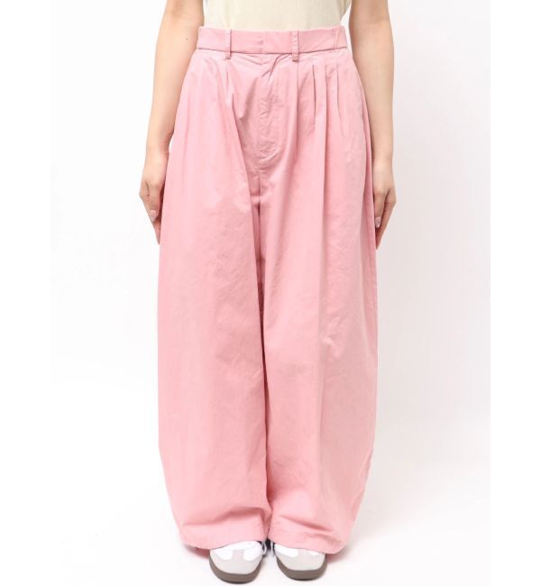 Ungrid「バレルレッグタックパンツ」|その他|