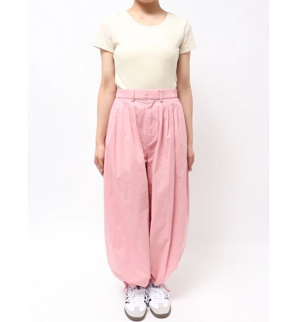 Ungrid「バレルレッグタックパンツ」|その他|