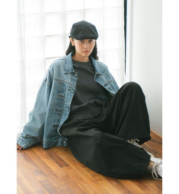 Ungrid「バレルレッグタックパンツ」|その他|