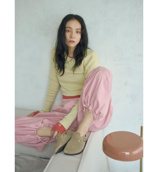 Ungrid「フィットショートロングスリーブTee」|Tシャツ・カットソー|