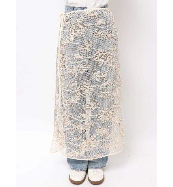 Ungrid「スパンコールマルチウェイメッシュスカート」|スカート|