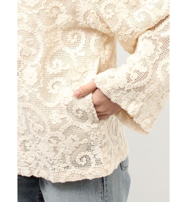 Ungrid「レーステーラードジャケット」|テーラードジャケット|