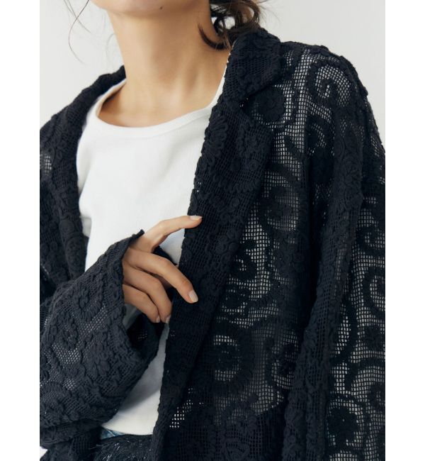 Ungrid「レーステーラードジャケット」|テーラードジャケット|