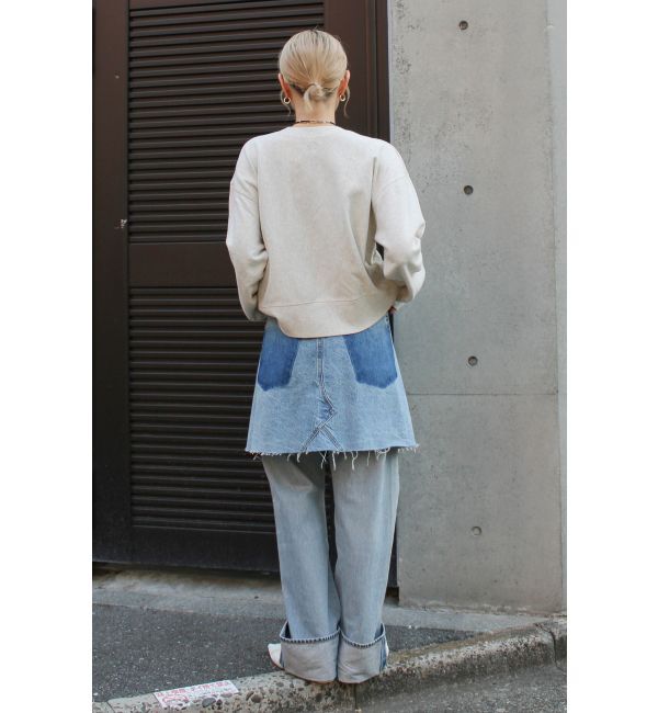 Ungrid「【WEB限定】フロントロゴルーズスウェット」|スウェット・ジャージ|