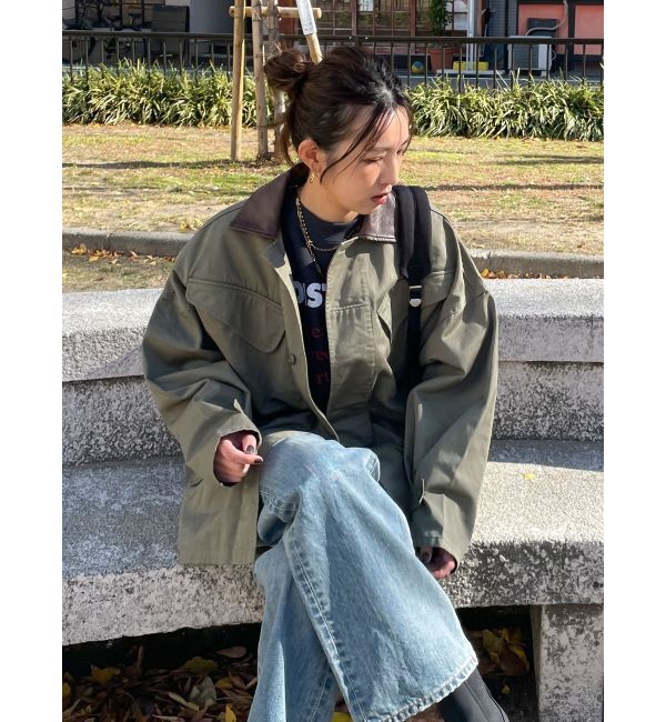 Ungrid「【WEB限定】フロントロゴルーズスウェット」|スウェット・ジャージ|