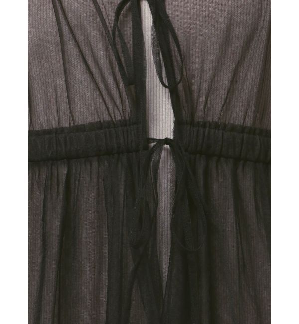 LAGUNAMOON「レイヤードチュールキャミワンピース」|ワンピース|