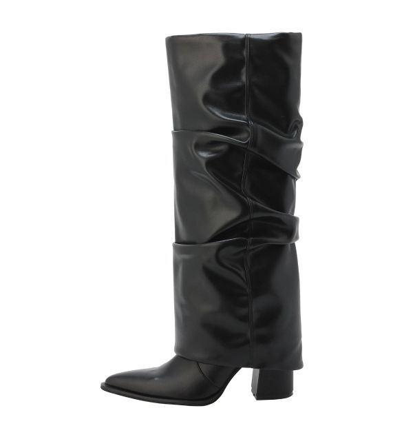 EVRIS「スラウチロングブーツ」|ロングブーツ|