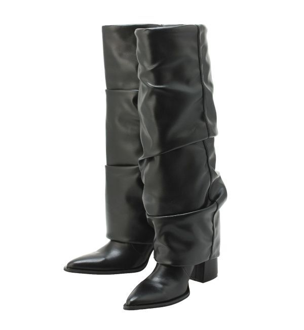 EVRIS「スラウチロングブーツ」|ロングブーツ|