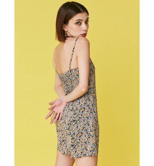 EVRIS「フラワーキャミミニワンピース」|ワンピース|