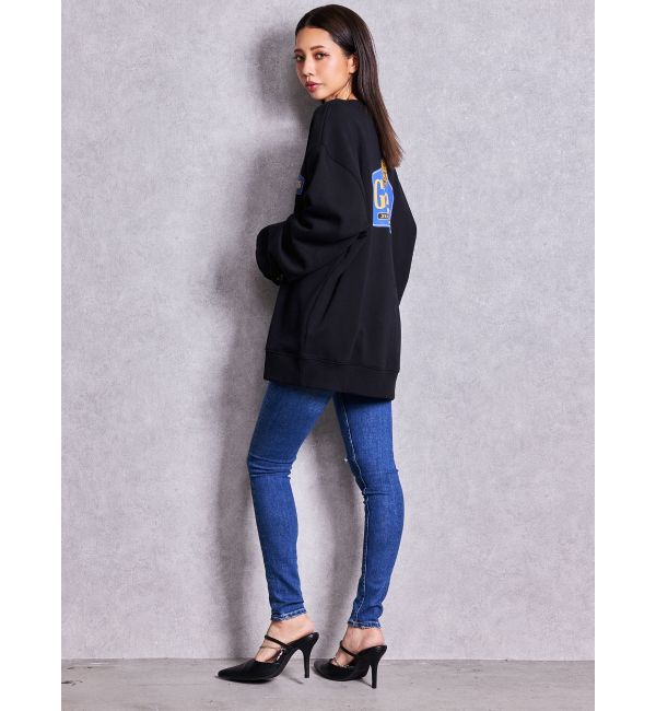 GYDA「GUESS GJ CN REG ROYAL CREWNECK」|スウェット・ジャージ|