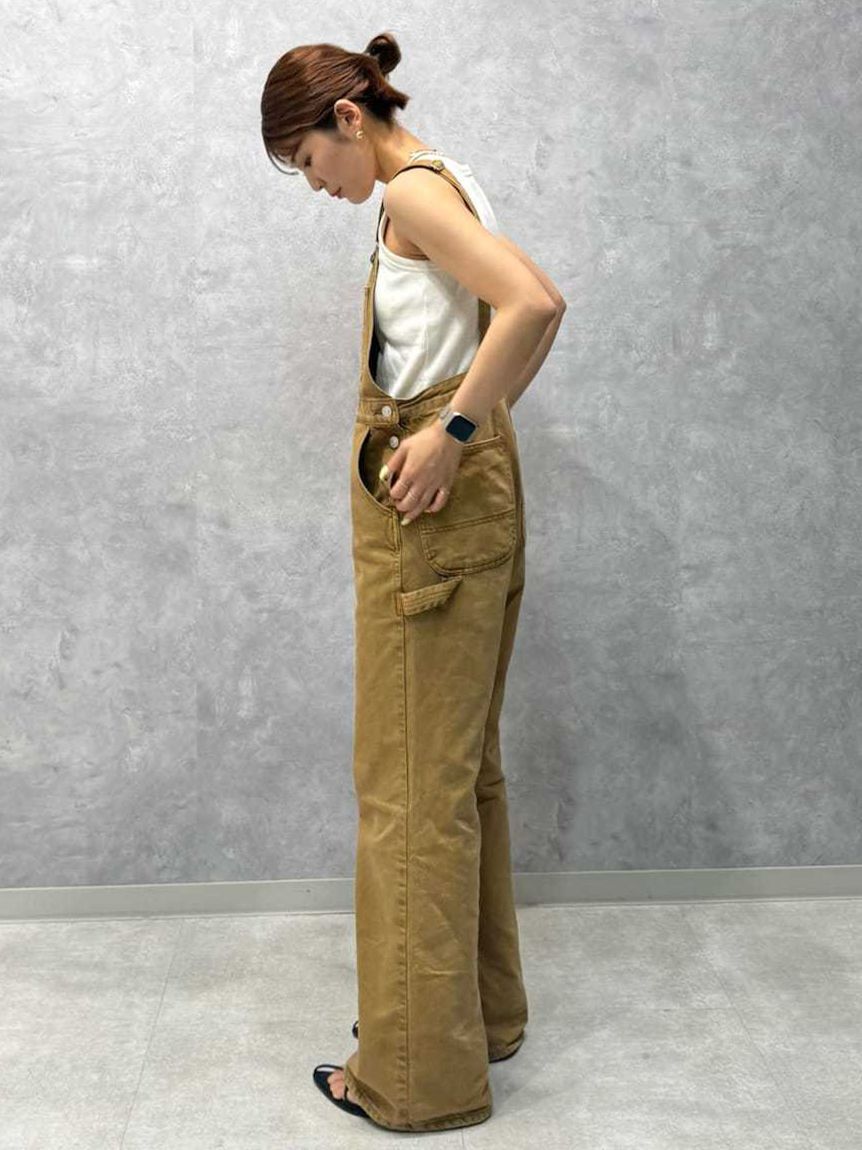 Mila Owen「デニムオーバーオール」|デニム|