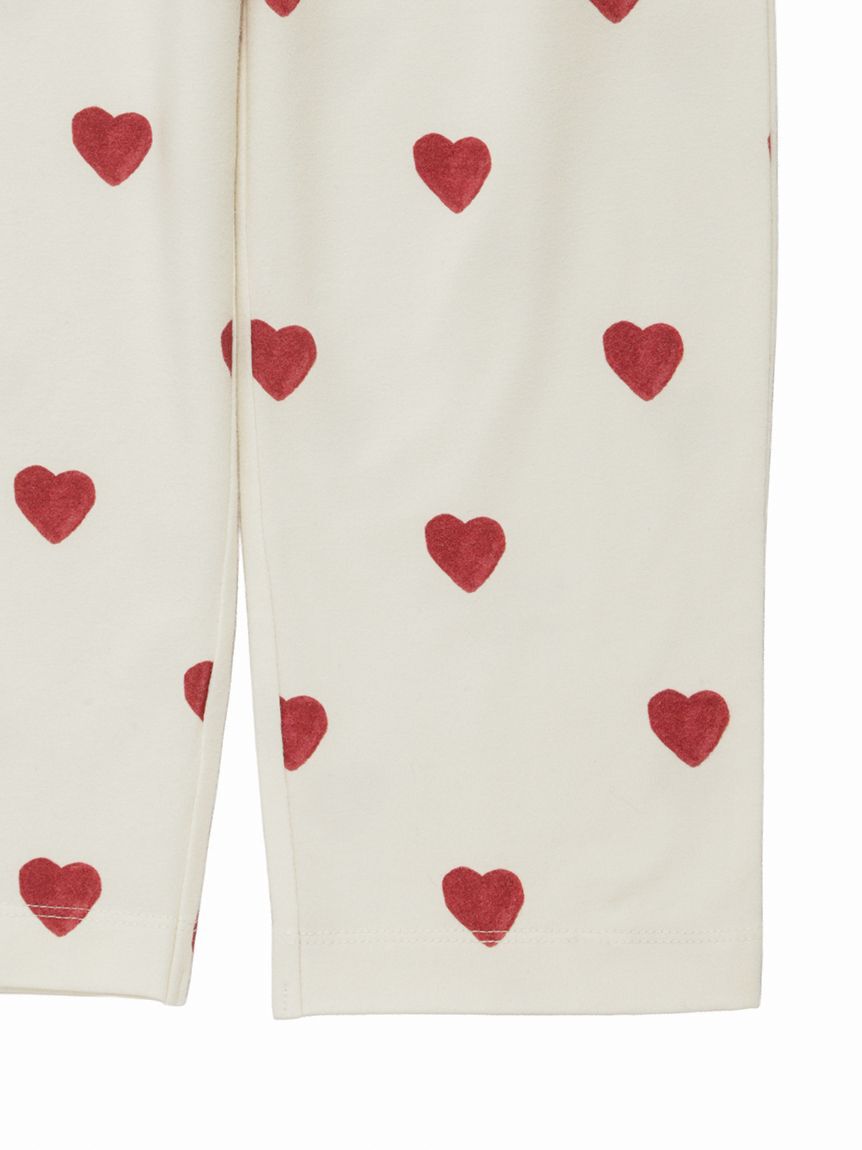 GELATO PIQUE KIDS & BABY「【KIDS】ハート柄ロングパンツ」|ルームウェア|