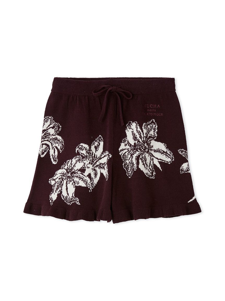 gelato pique「【MUCHA】リリージャガードショートパンツ」|ルームウェア|