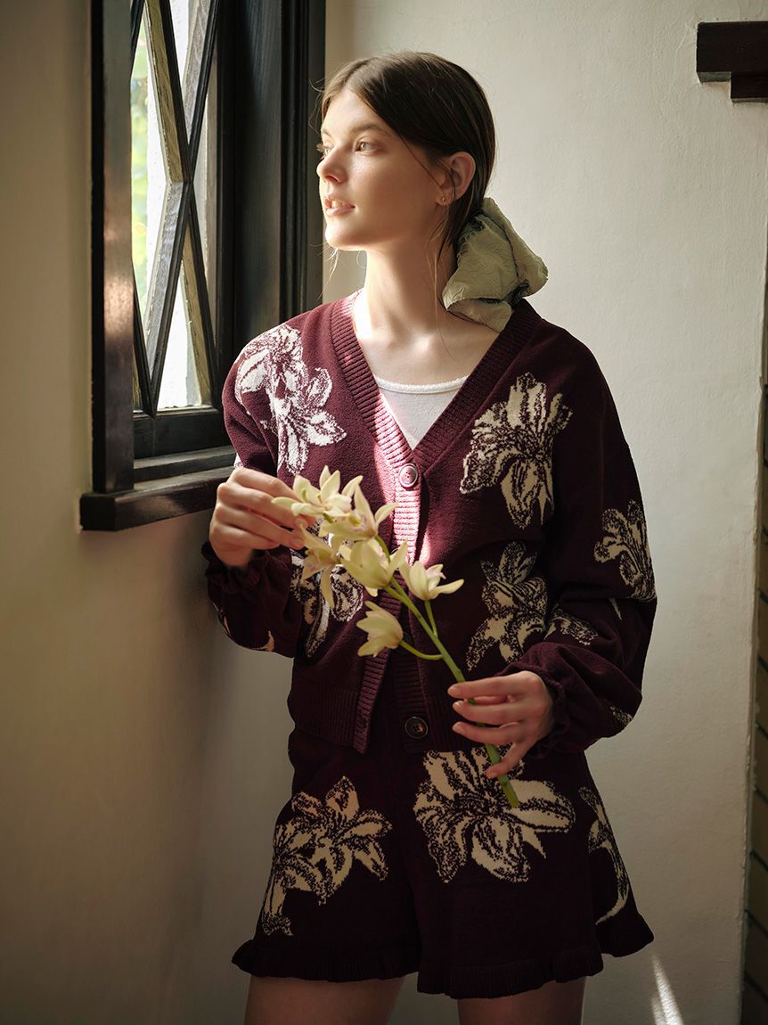 gelato pique「【MUCHA】リリージャガードショートパンツ」|ルームウェア|