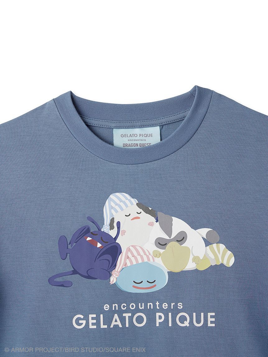 GELATO PIQUE KIDS & BABY「【ドラゴンクエスト】【キッズ】スリーピングモンスターワンポイントロンT」|ルームウェア|