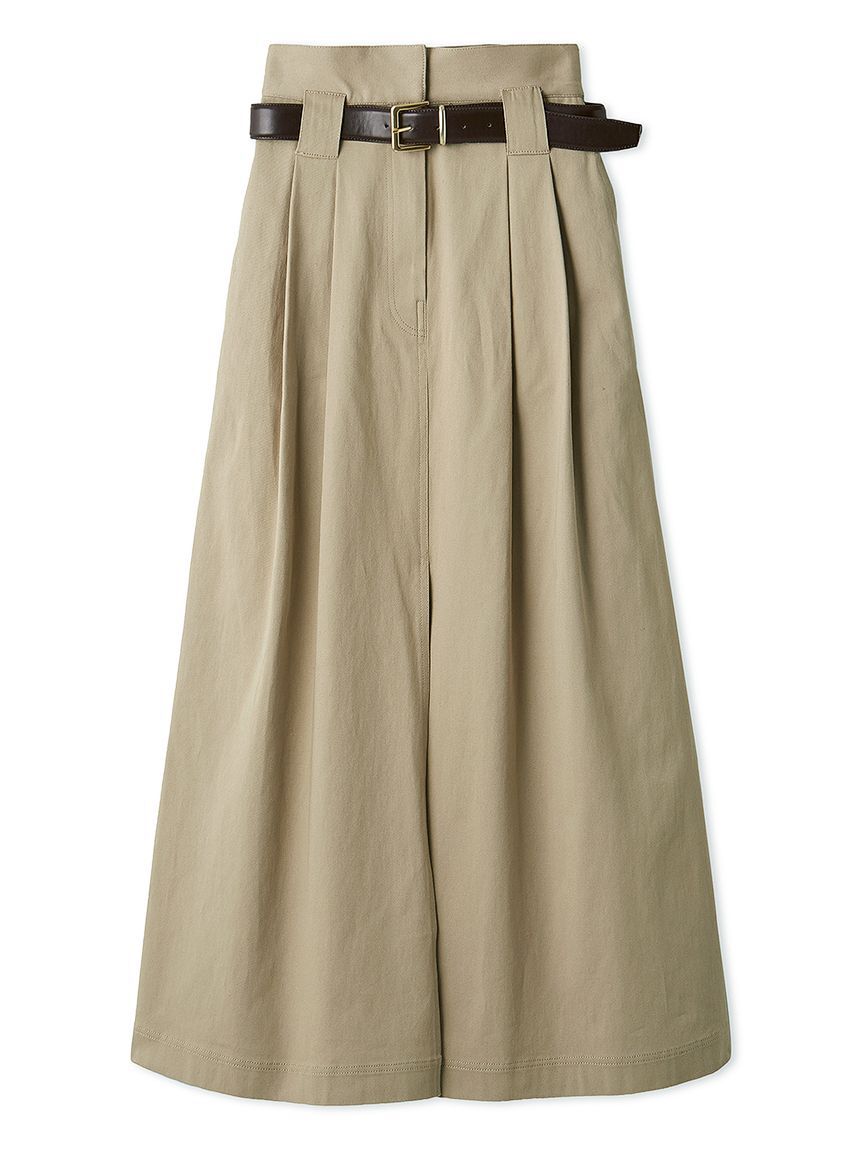 SNIDEL「チノワイドスカート」|スカート|