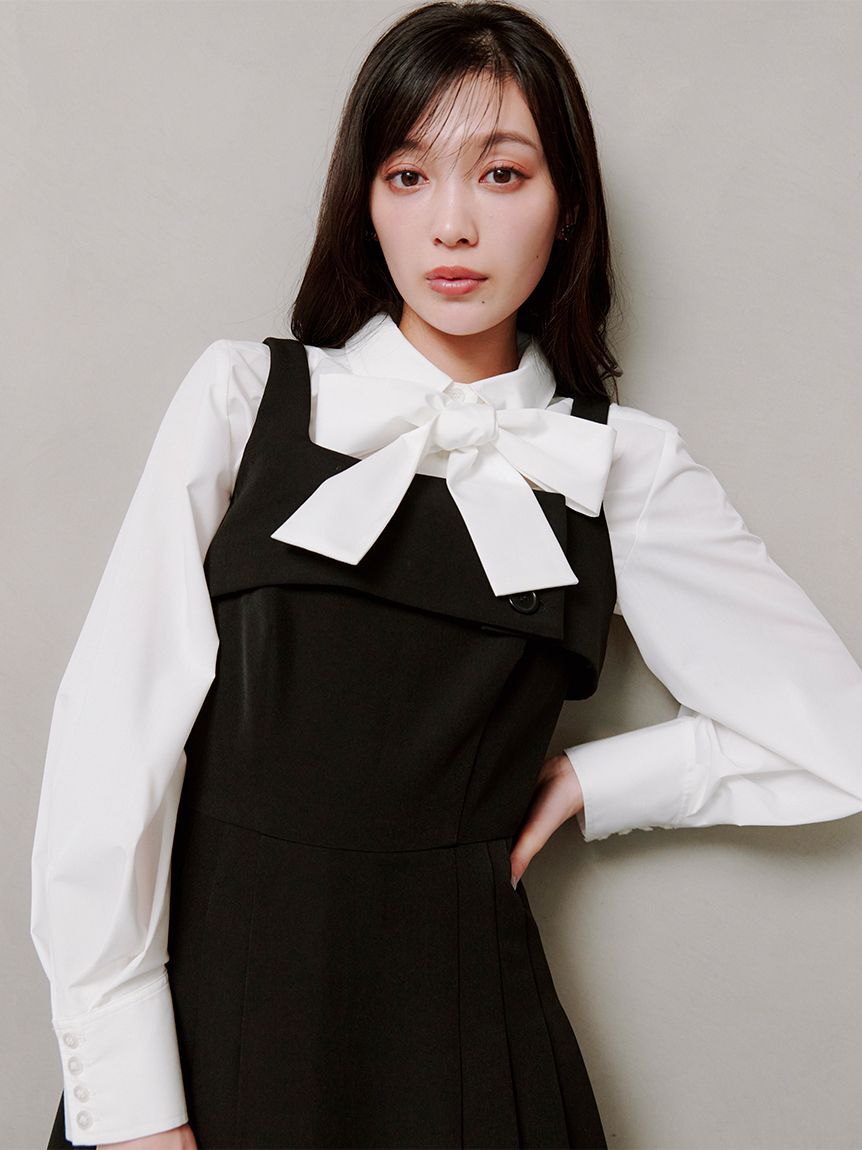 SNIDEL「ボウタイシャツ」|シャツ・ブラウス|