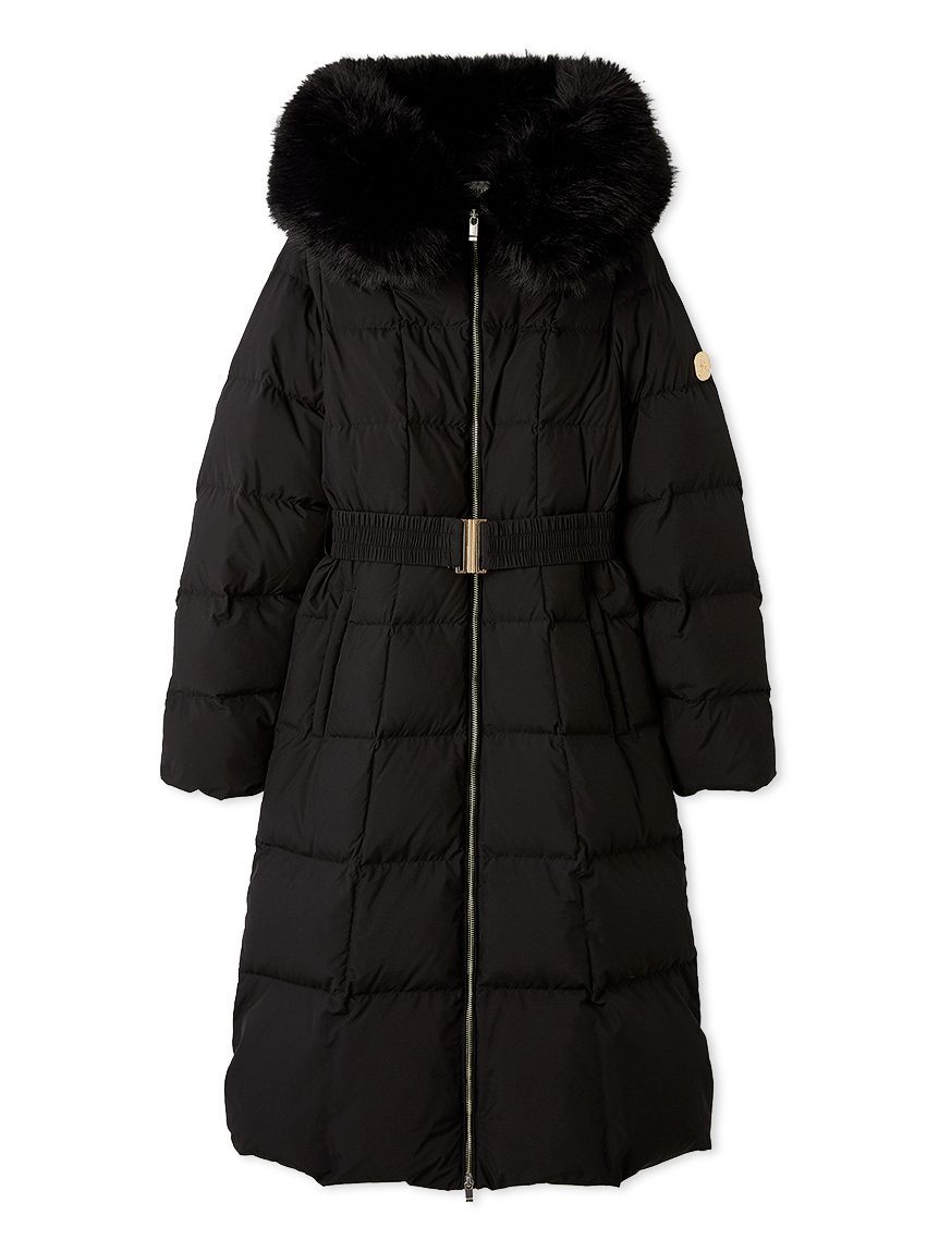 SNIDEL「【00サイズあり】スタイルアップフレンチダウンロングコート」|ダウン|