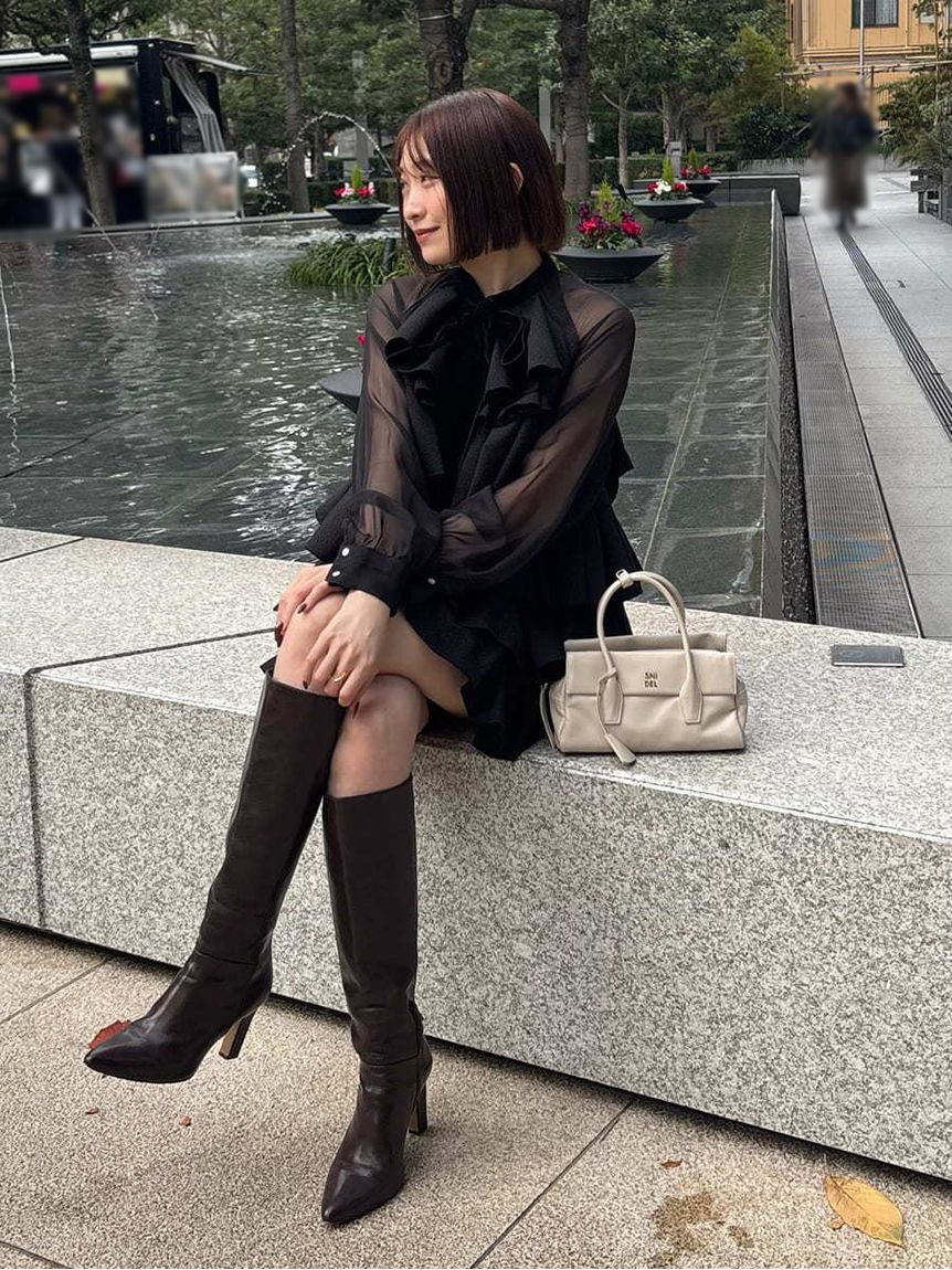 SNIDEL「フラップボストンバッグ」|ボストンバッグ|