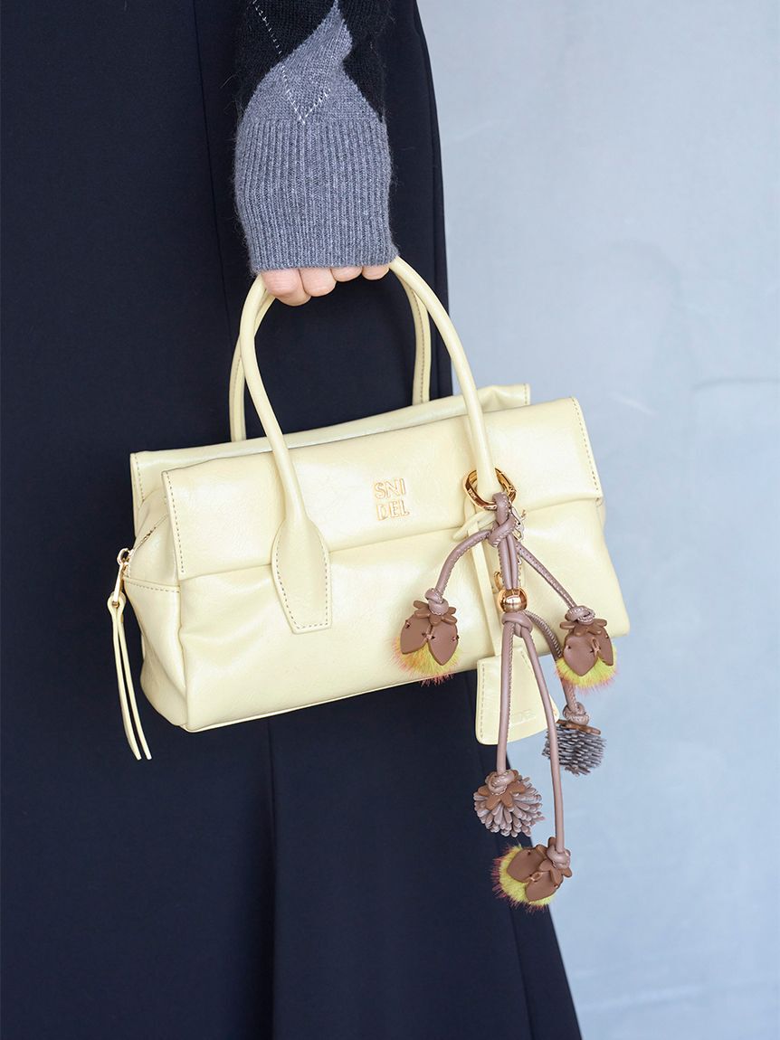 SNIDEL「フラップボストンバッグ」|ボストンバッグ|