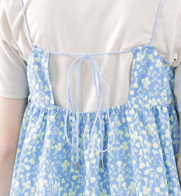 MACKINTOSH PHILOSOPHY「Snowblue Garden キャミブラウス」|シャツ・ブラウス|