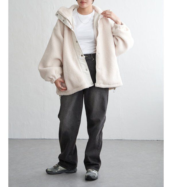 VENCE share style「ボアスタンドブルゾン」|ブルゾン・スタジャン|