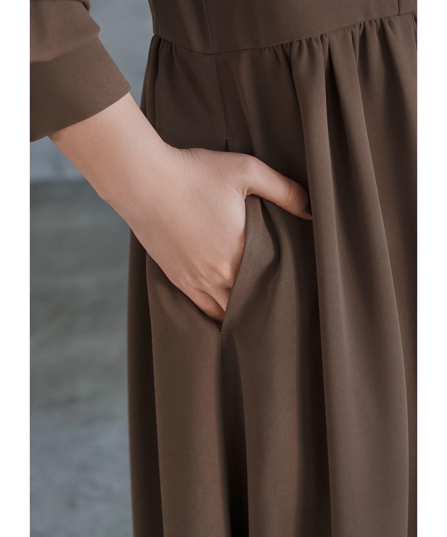 STYLE DELI「さらさらツイルロングシャツワンピース」|ワンピース|