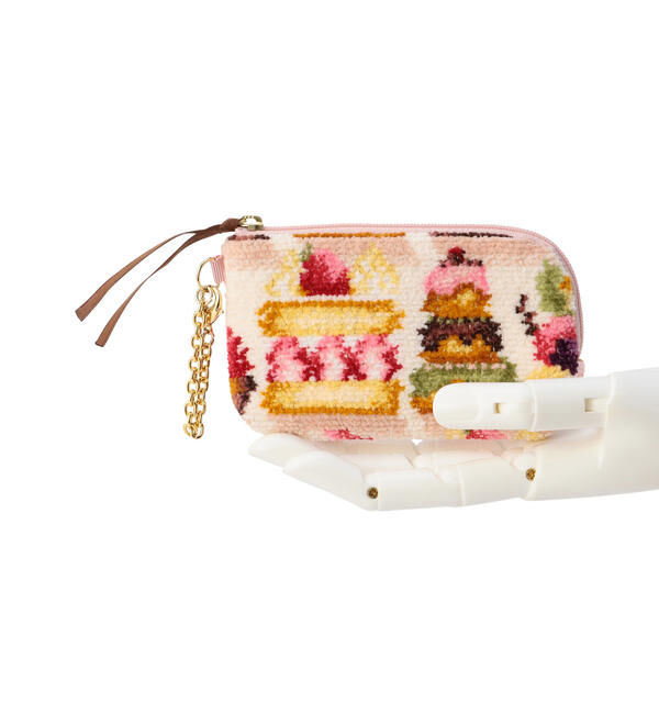 LOVERARY BY FEILER「ラブラリードルチェ　キー&カードポーチ　L/LDE-193123」|キーケース|