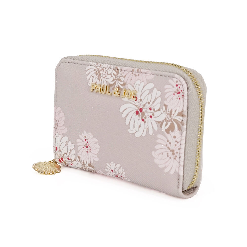 PAUL&JOE「パスコインケース／クリザンテーム　ラメ」|定期入れ|