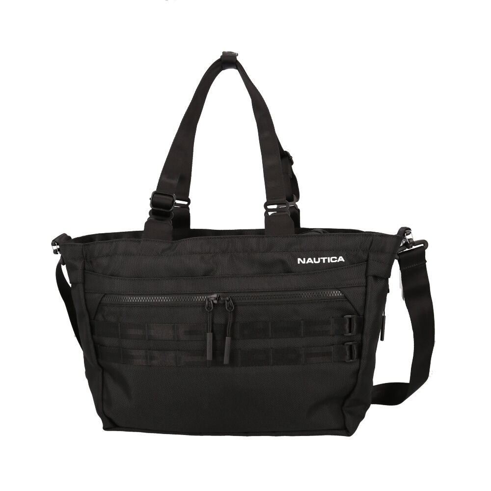 BACKYARD FAMILY「NAUTICA ノーティカ トートバッグ 370-7080 通販 ショルダーバッグ 肩掛け」|トートバッグ|ブラック1