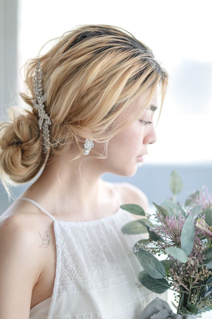 BACKYARD FAMILY「Just Married ピアス E-108 通販 スタッドピアス パール レディース」|その他|