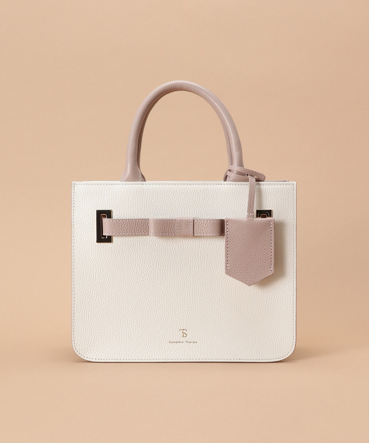 Samantha Thavasa「バイカラーエムシュシュⅡ トートバッグ」|トートバッグ|