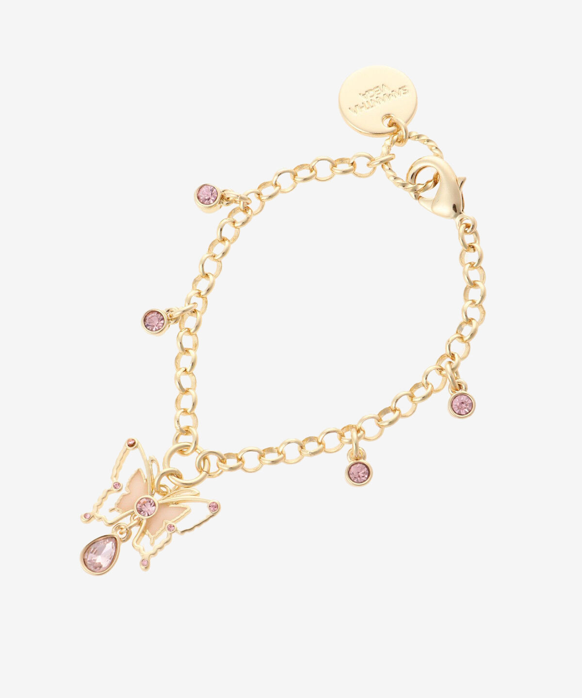 Samantha Vega「バタフライバッグチャーム」|チャーム・キーホルダー|ピンク