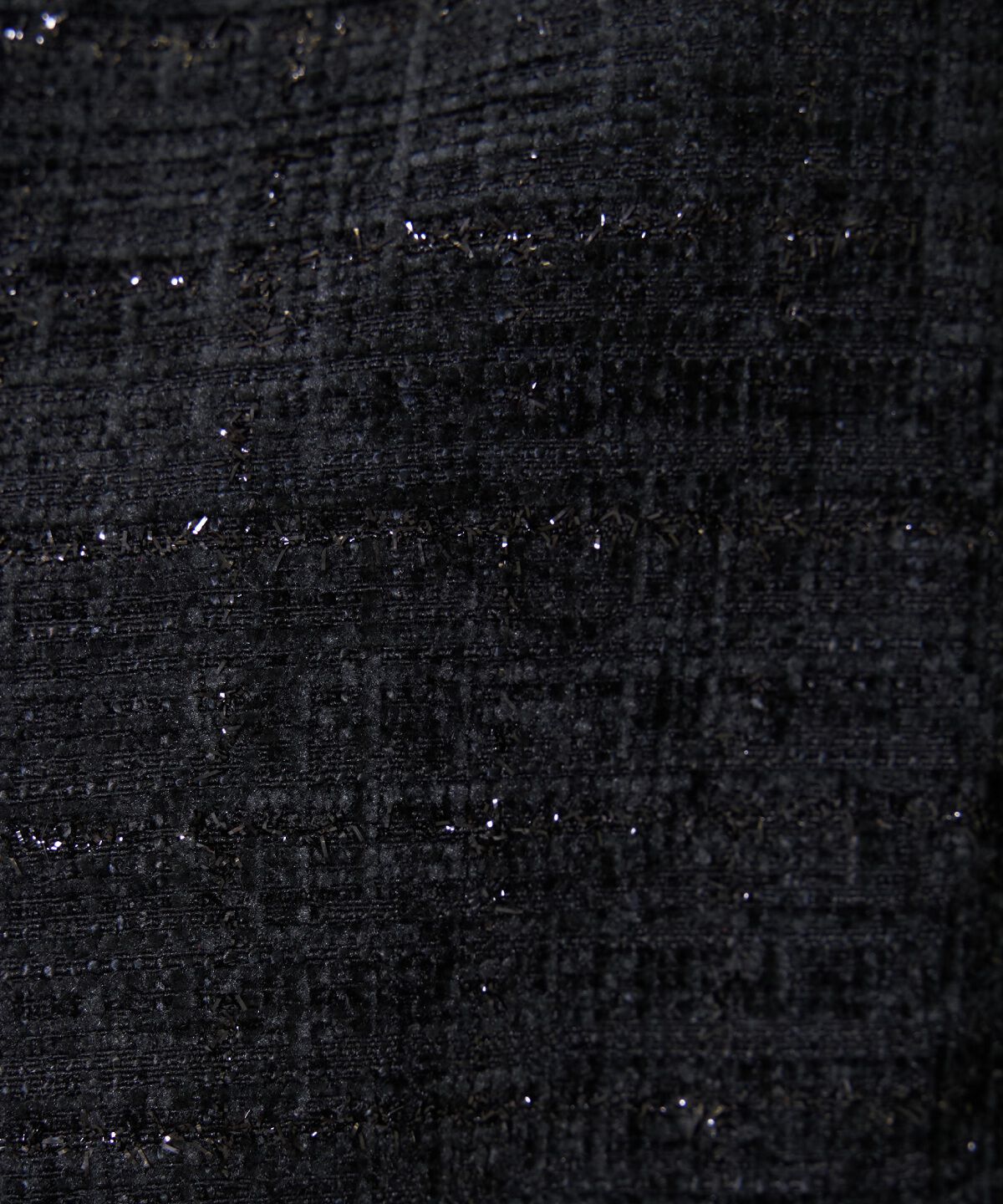 アンドクチュール「ツイードジャケット」|ノーカラージャケット|