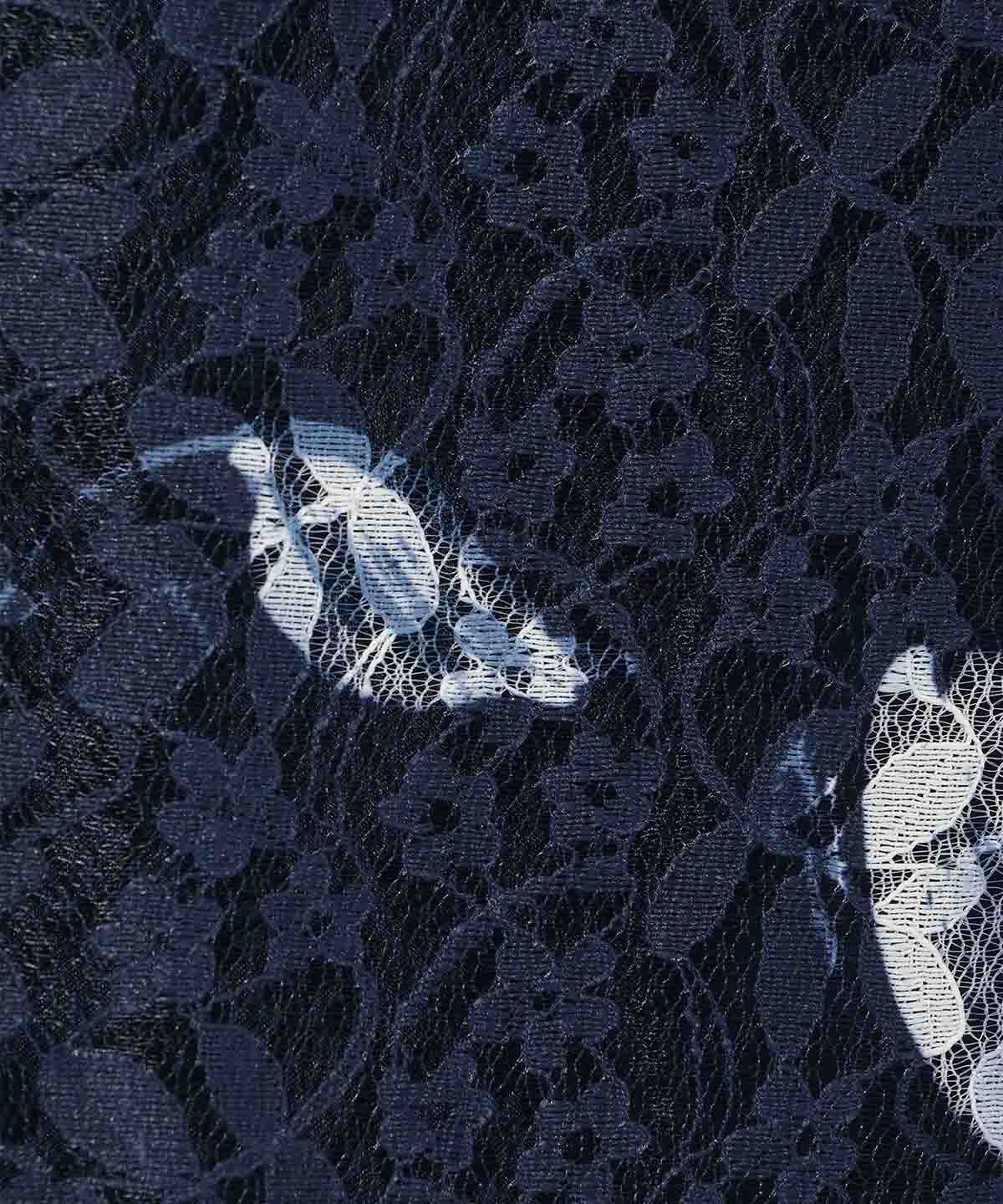 WILLSELECTION「ニュアンスフラワーレースプリントフレアスカート」|フレア|