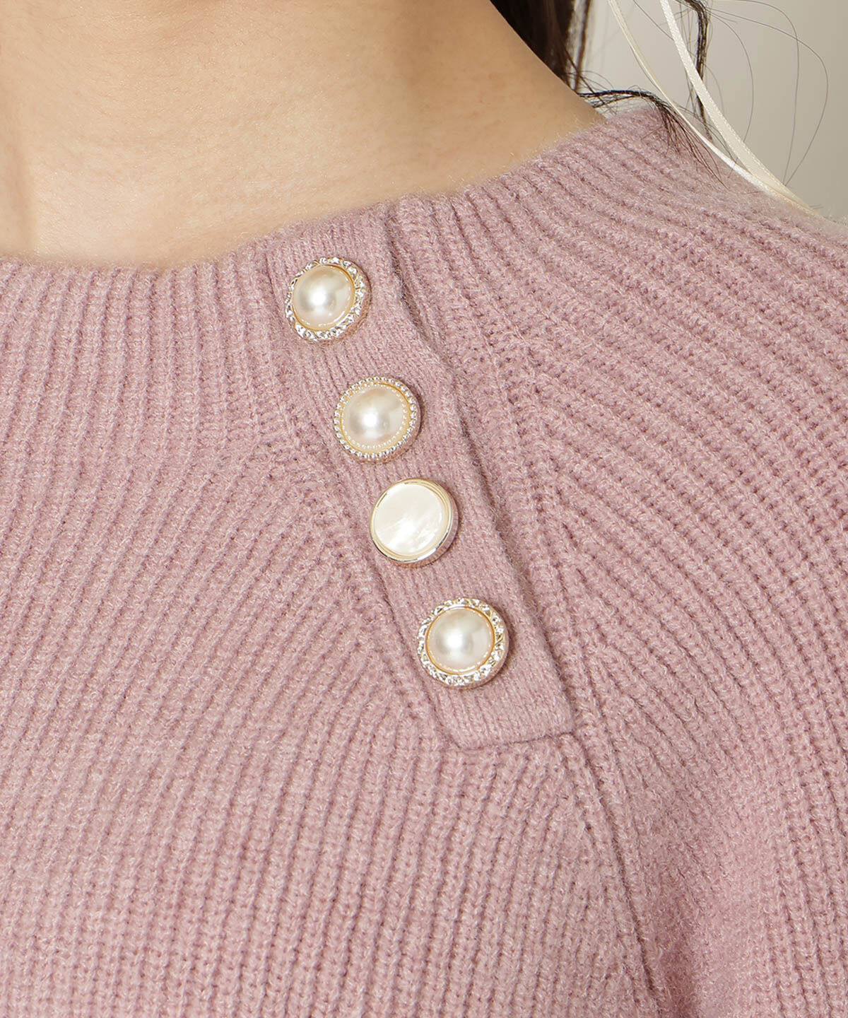 WILLSELECTION「アソートボタンデザインニット」|ニット・セーター|