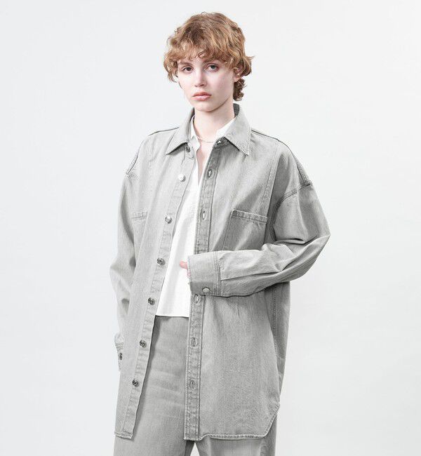 ASTRAET「＜ASTRAET＞11.5oz デニム 2ポケットシャツ UNISEX」|シャツ・ブラウス|