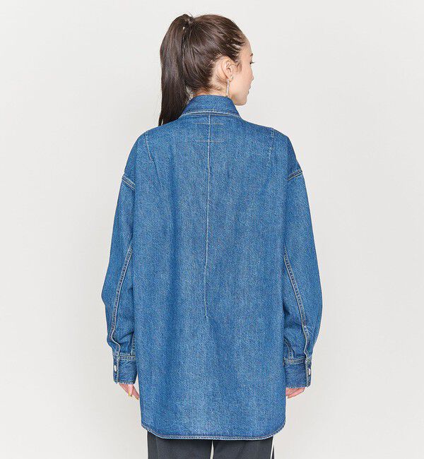 ASTRAET「＜ASTRAET＞11.5oz デニム 2ポケットシャツ UNISEX」|シャツ・ブラウス|